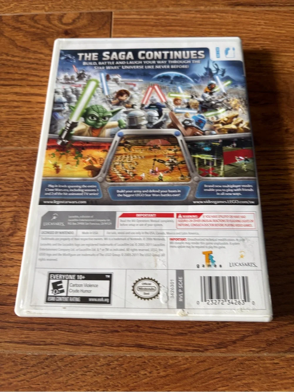 Lego Star Wars III The Clone Wars Wii Video Game